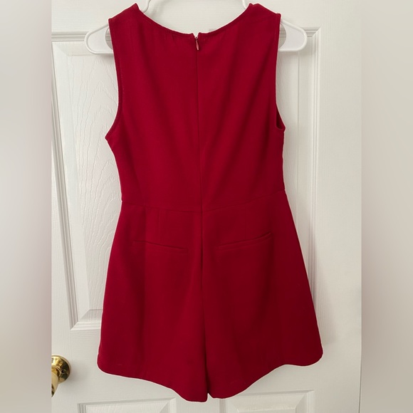 Forever 21 Red Romper Like New - Picture 2 of 3